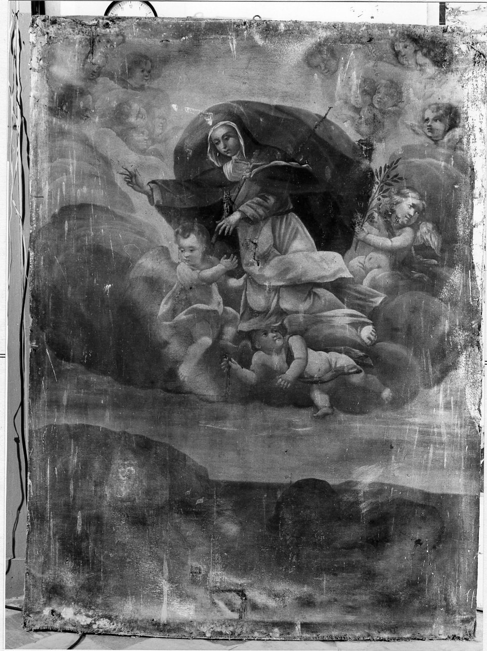 Santa (dipinto) - ambito campano (prima metà sec. XVIII)