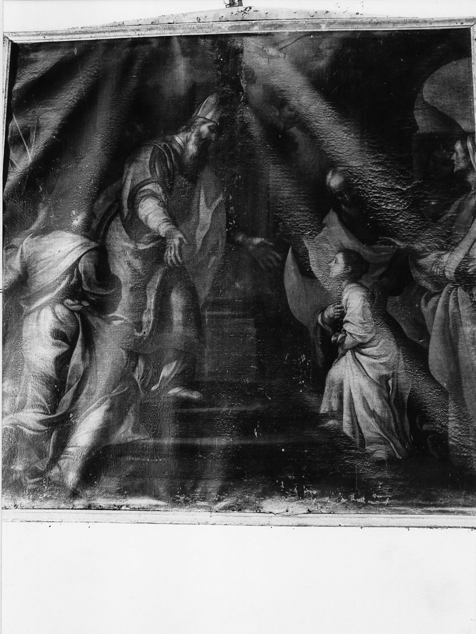 presentazione di Maria Vergine al tempio (dipinto) di Di Spigna Alfonso (metà sec. XVIII)