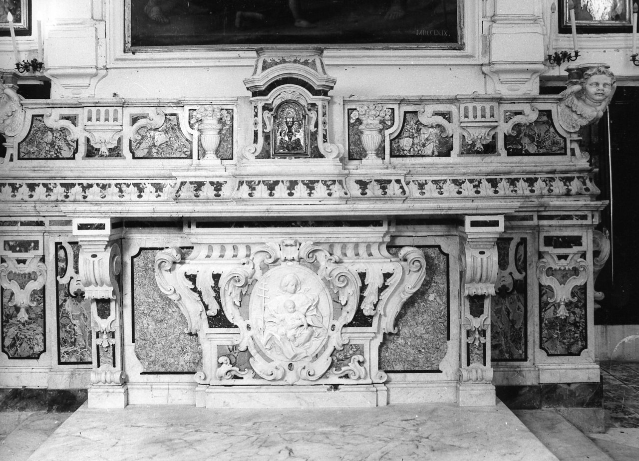 altare maggiore - bottega campana (sec. XVIII)