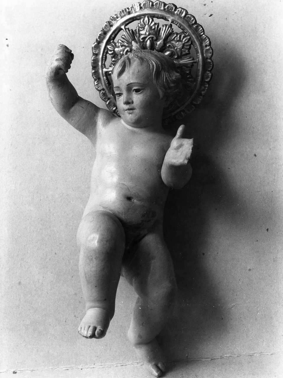 Gesù Bambino (statuetta) - bottega napoletana (inizio sec. XVIII)