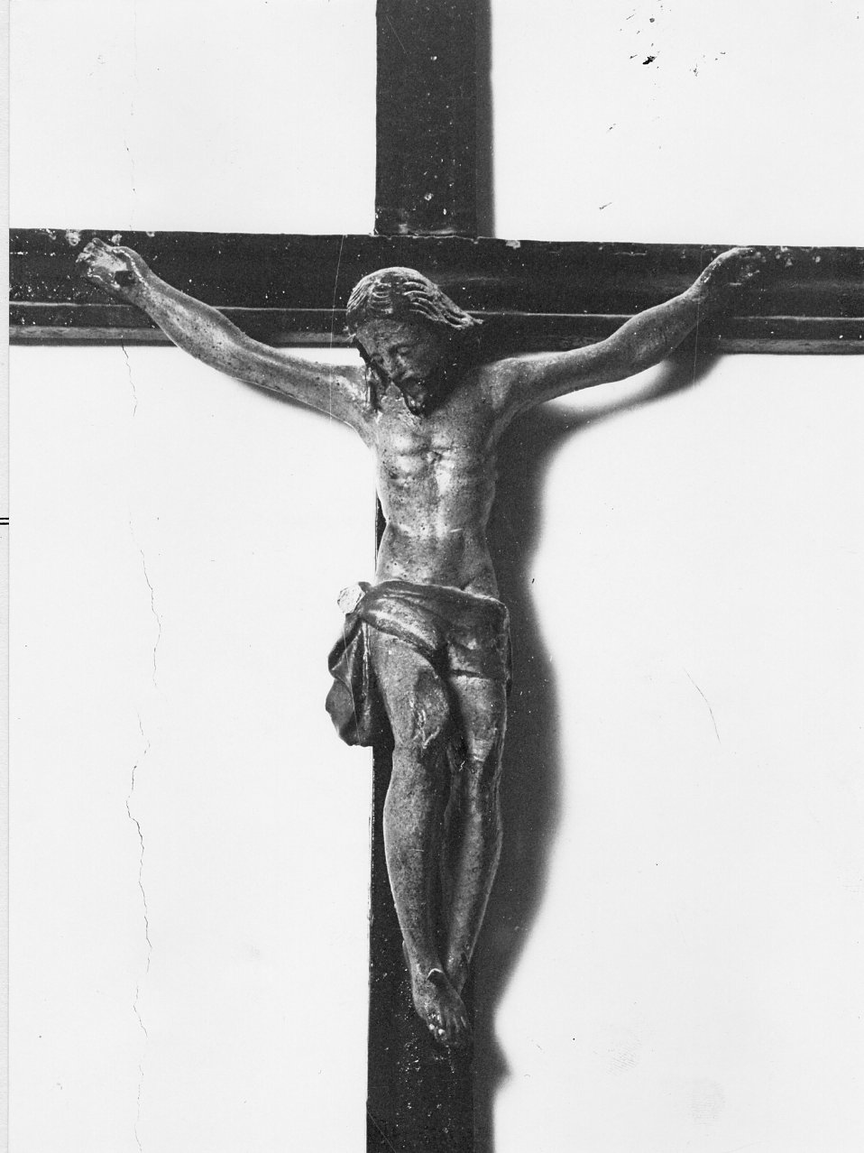 Cristo crocifisso (crocifisso) - bottega campana (sec. XVIII)