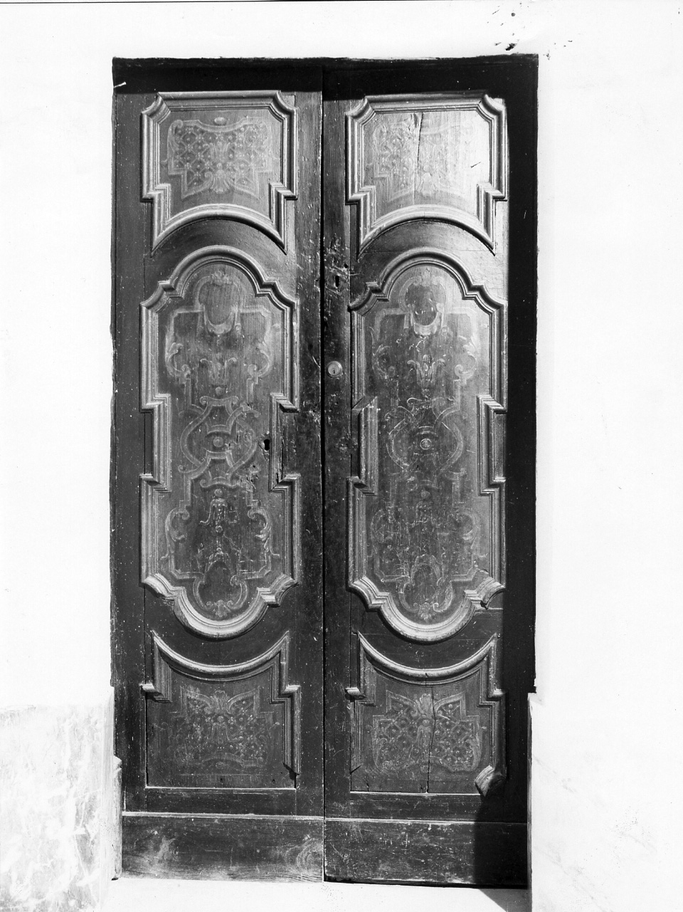 porta, serie - bottega campana (metà sec. XVIII)