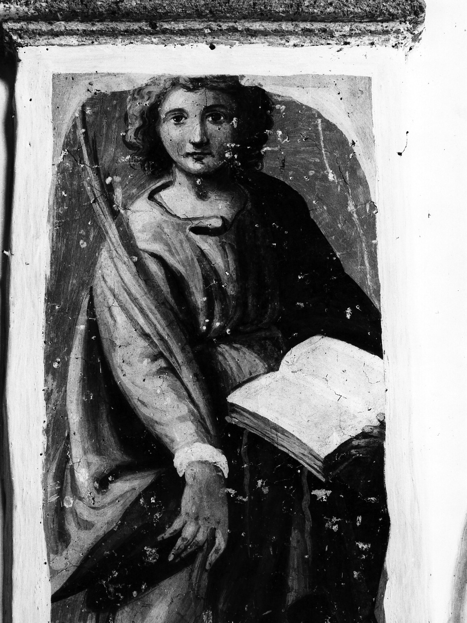 Santo (dipinto) di Calise Cesare (cerchia) (prima metà sec. XVII)