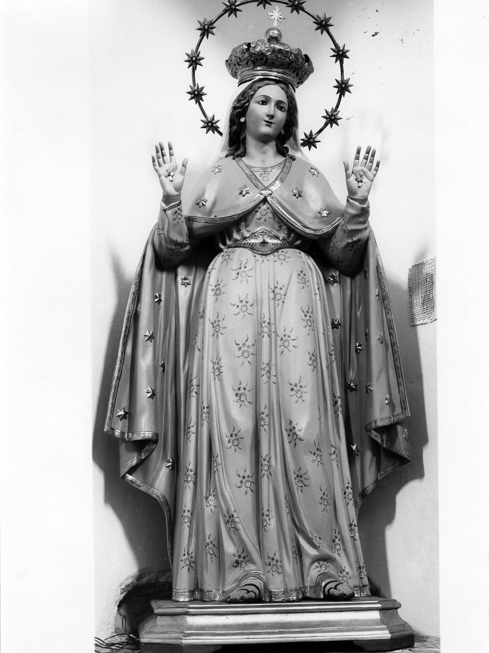 Madonna (statua) - bottega napoletana (seconda metà sec. XIX)