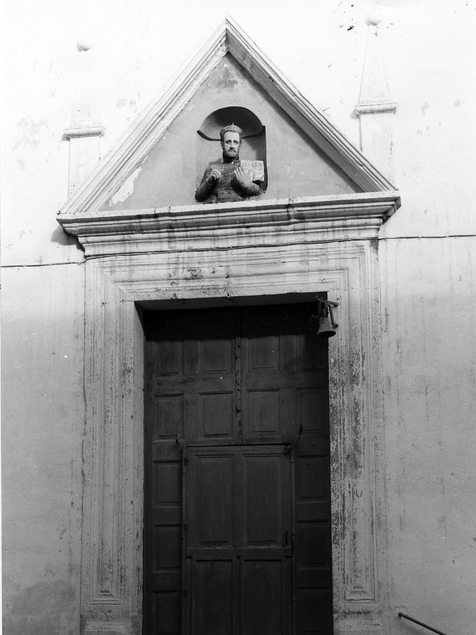 mostra di portale - bottega campana (prima metà sec. XVII)