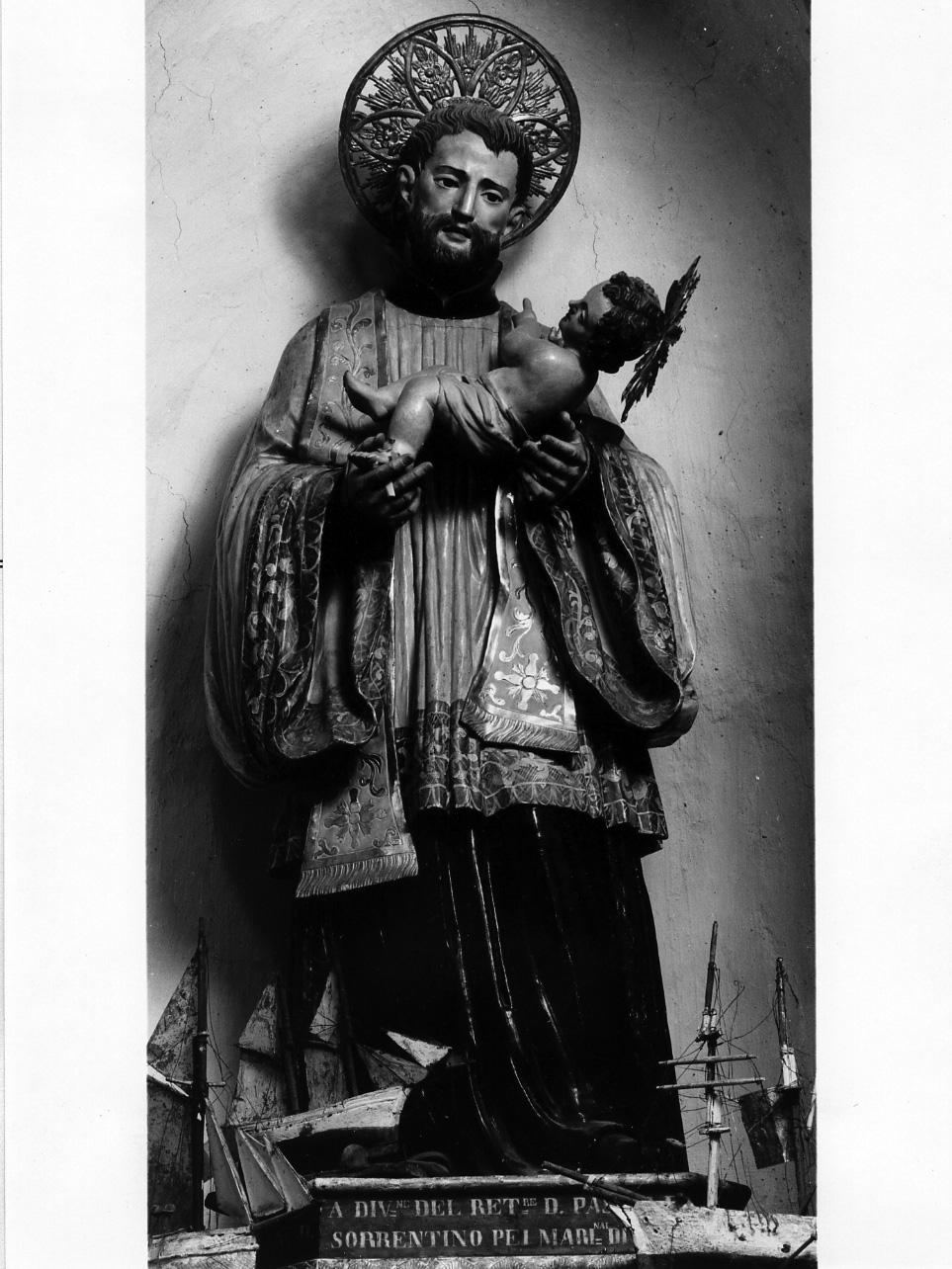 Santo (statua) - bottega napoletana (sec. XIX)