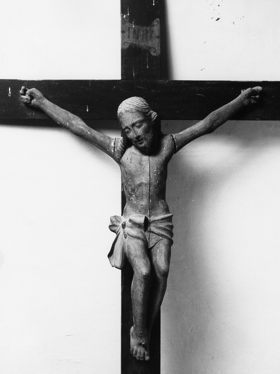 Cristo risorto (crocifisso) - bottega campana (inizio sec. XVII)