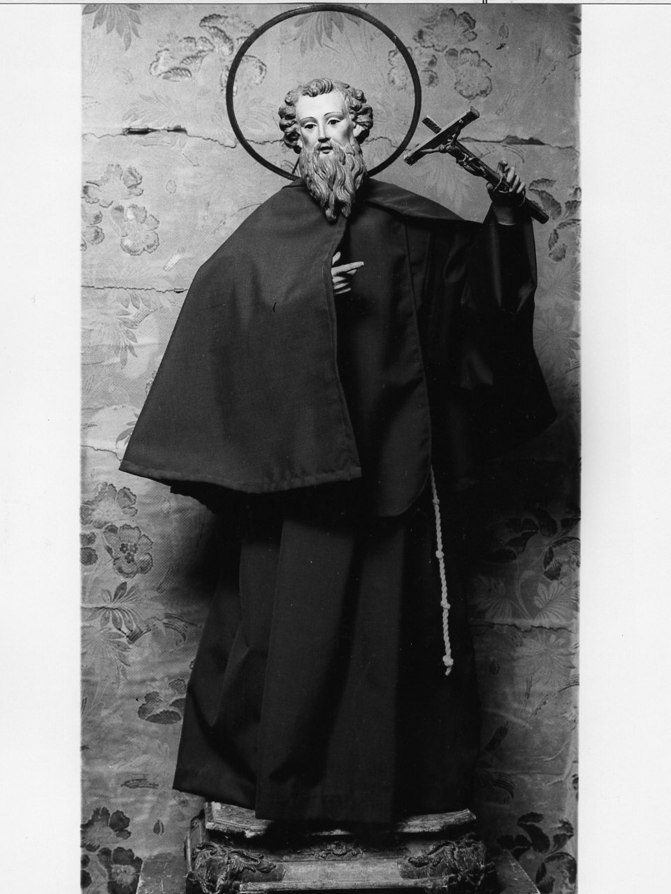 Santo (statua) - bottega campana (seconda metà sec. XIX)