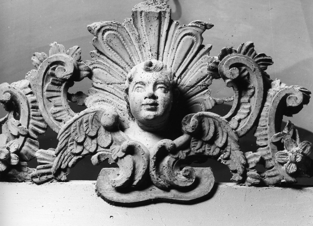 decorazione plastica - bottega campana (metà sec. XVIII)