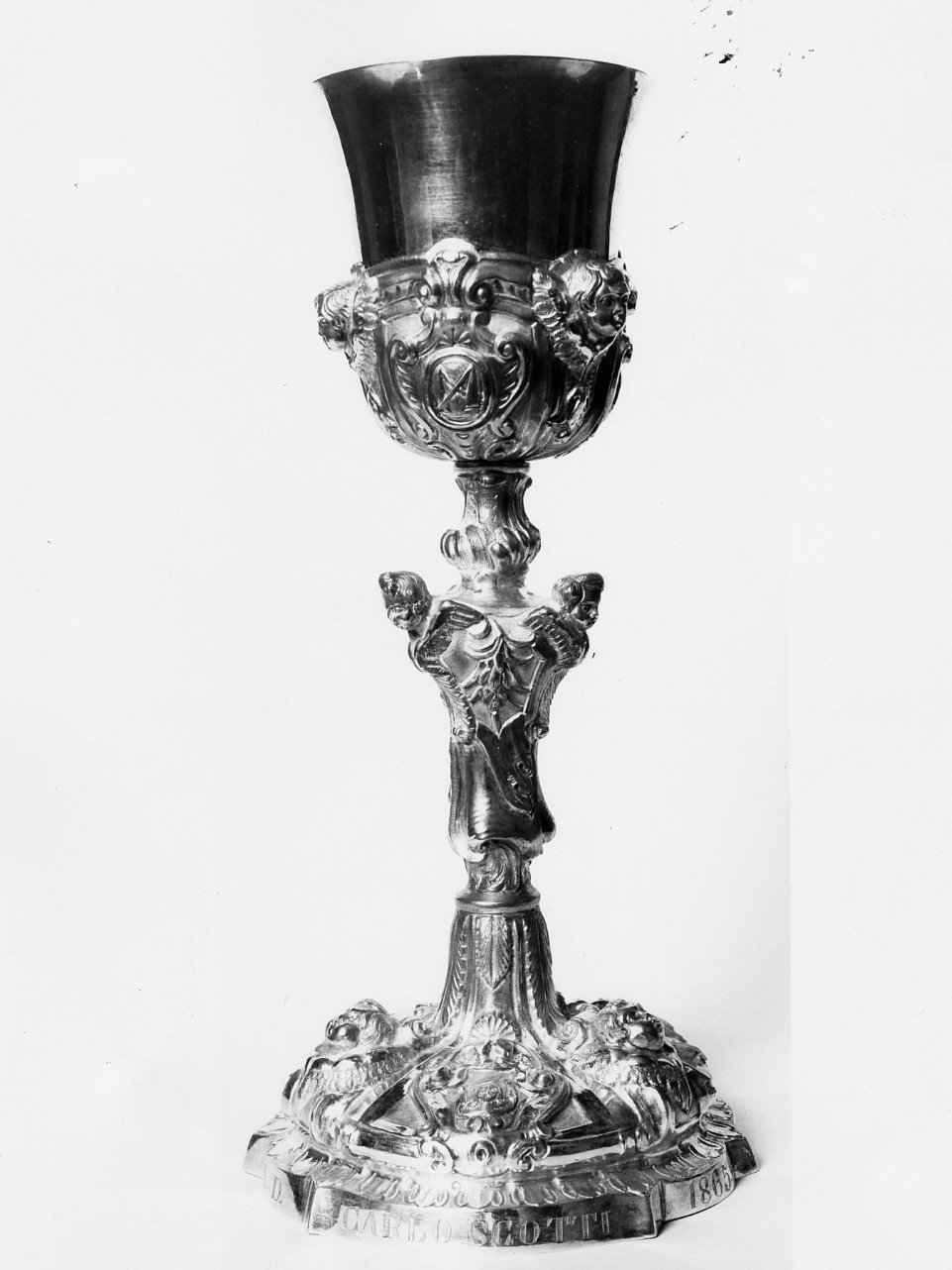 calice - bottega napoletana (seconda metà sec. XIX)