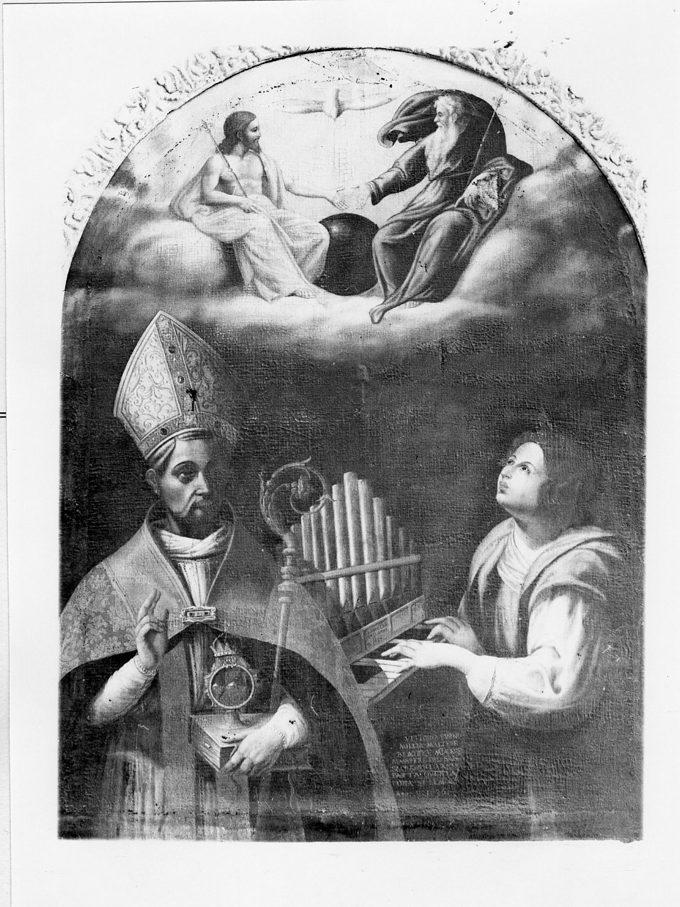 Trinità (dipinto) di Calise Cesare (sec. XVII)