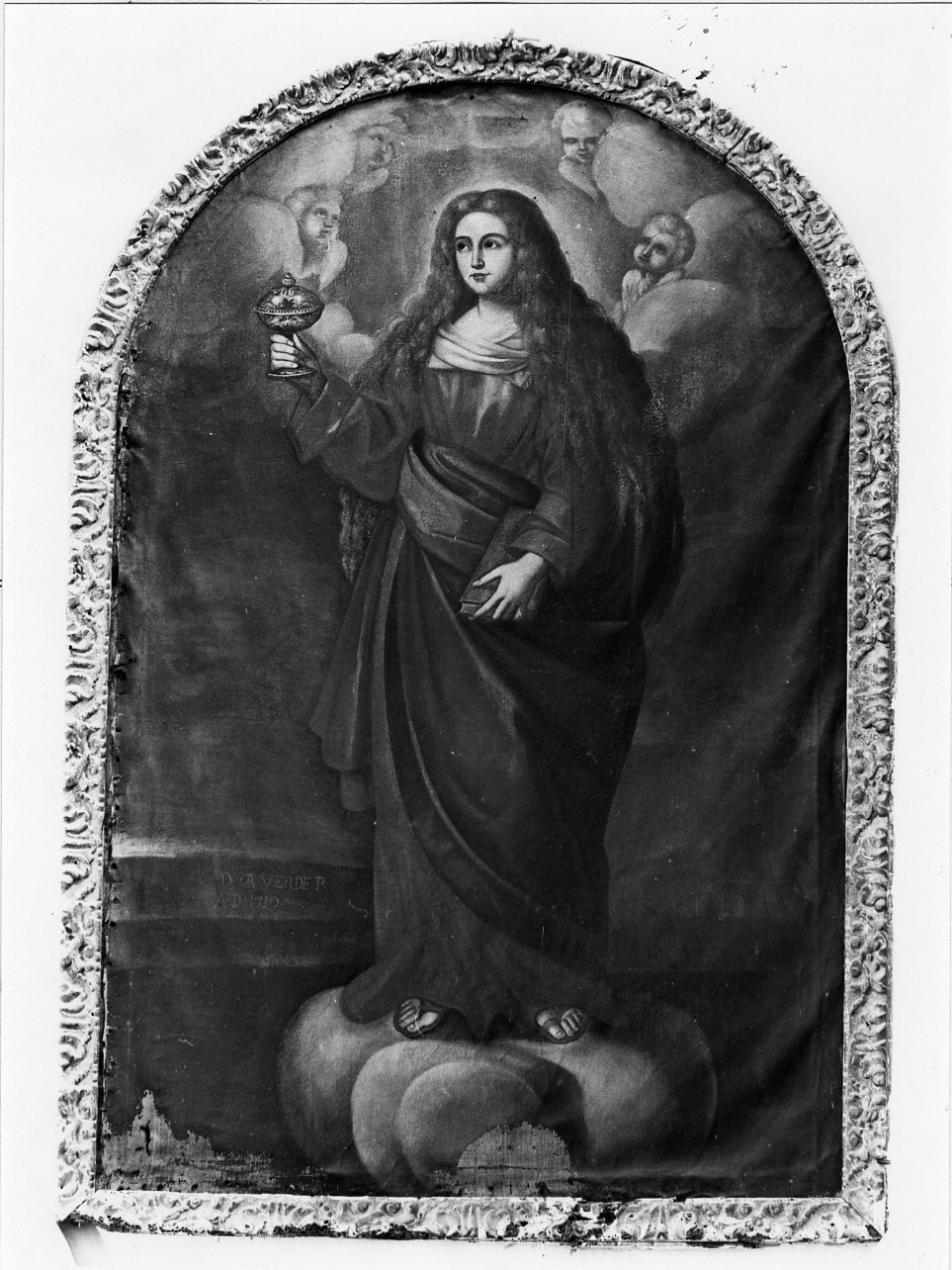 Santa Maria Maddalena (dipinto) di Verde D.A (sec. XVIII)