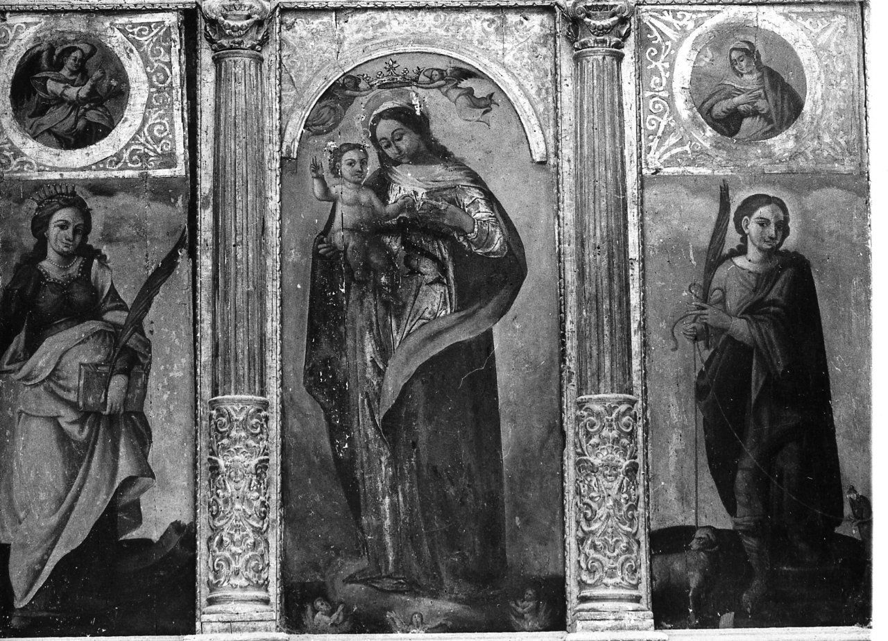 angelo annunciante (dipinto) - ambito napoletano (prima metà sec. XVII)