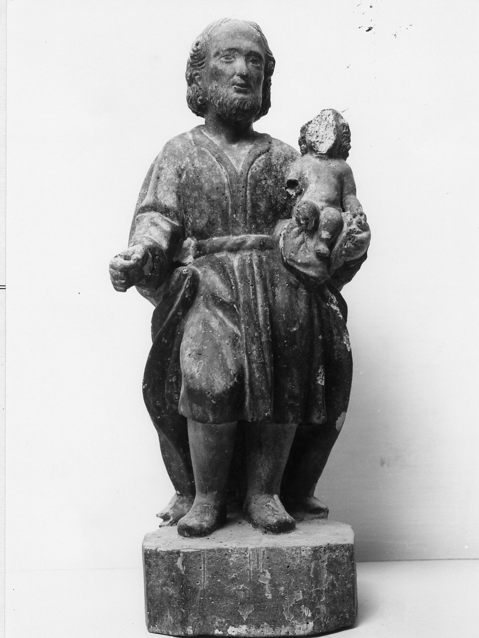 San Giuseppe (statuetta) - bottega campana (seconda metà sec. XVII)