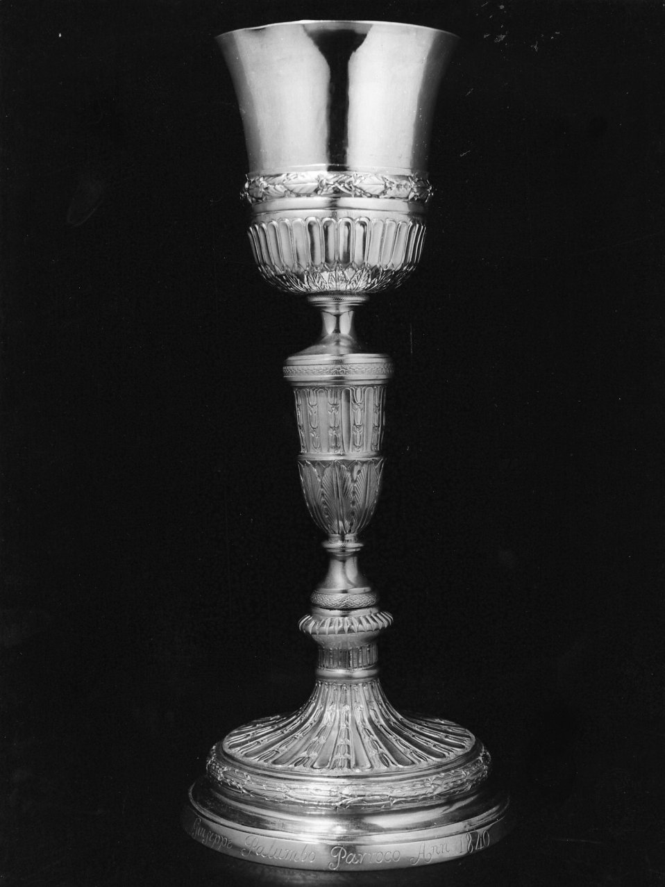 calice - bottega napoletana (sec. XIX)