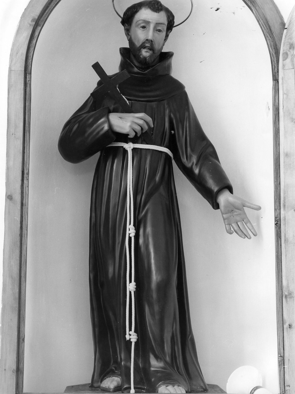 San Francesco d'Assisi (statua) - bottega campana (seconda metà sec. XVIII)