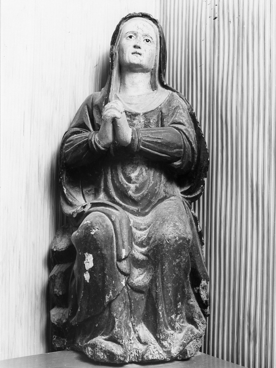 Madonna Addolorata (statuetta) - bottega campana (prima metà sec. XVII)