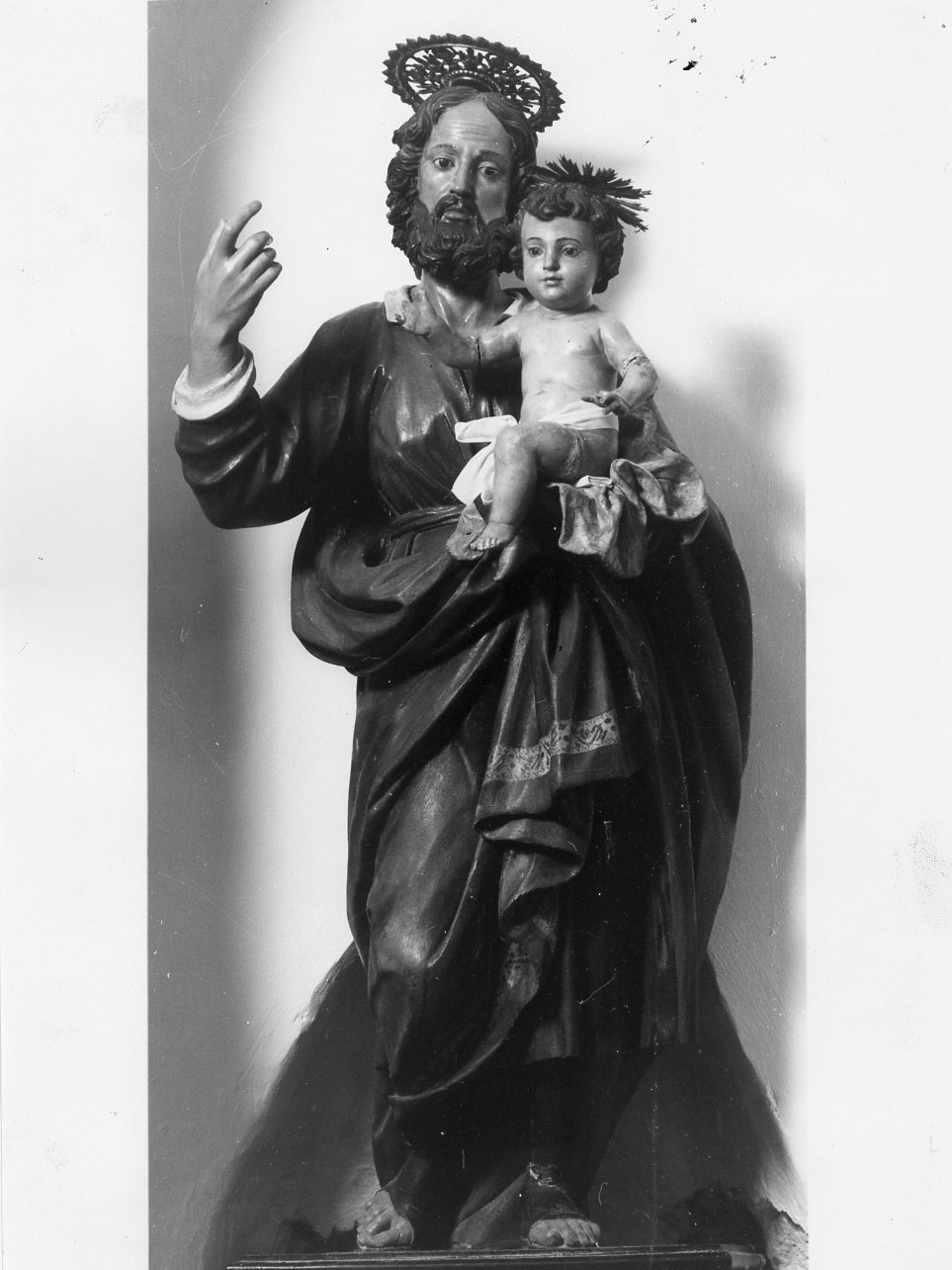 San Giuseppe (statua) - bottega campana (inizio sec. XIX)