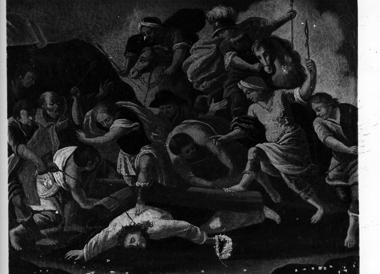 stazione XIII: Gesù deposto dalla croce (dipinto) - ambito campano (metà sec. XVIII)