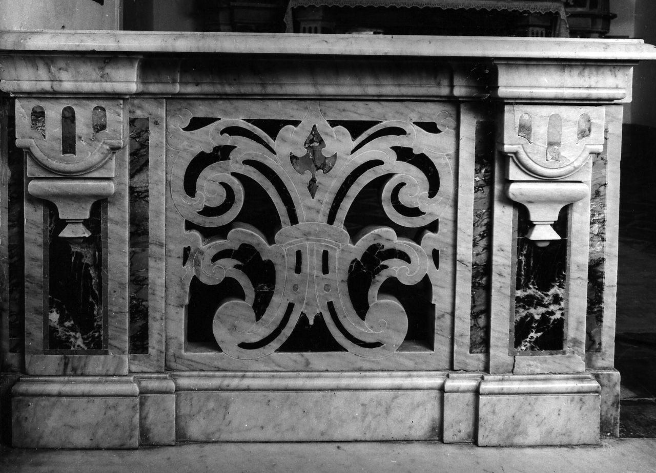 balaustrata, serie - bottega napoletana (sec. XVIII)