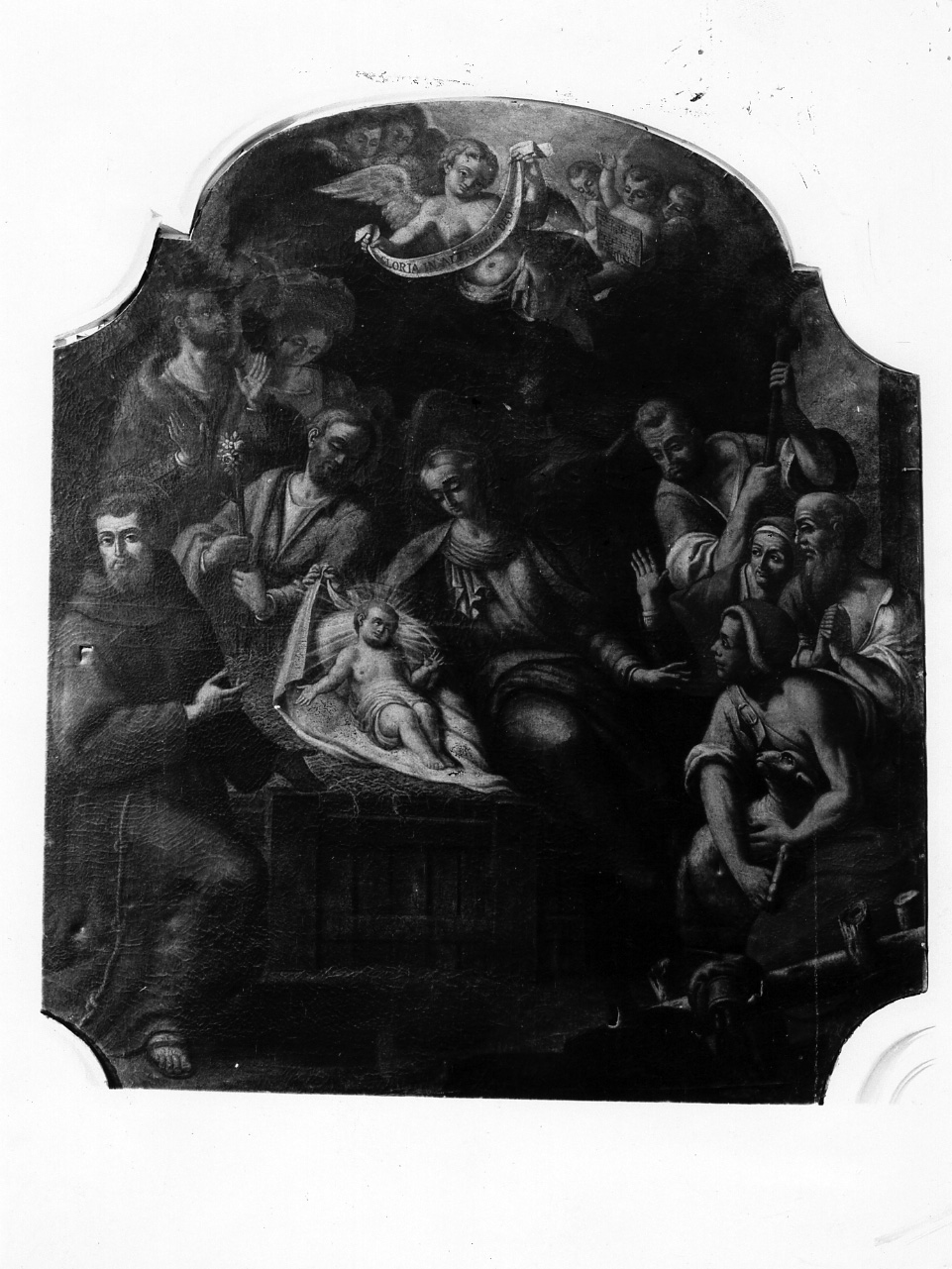 adorazione dei pastori (dipinto) di Ferrazzano Carlo (sec. XVIII)