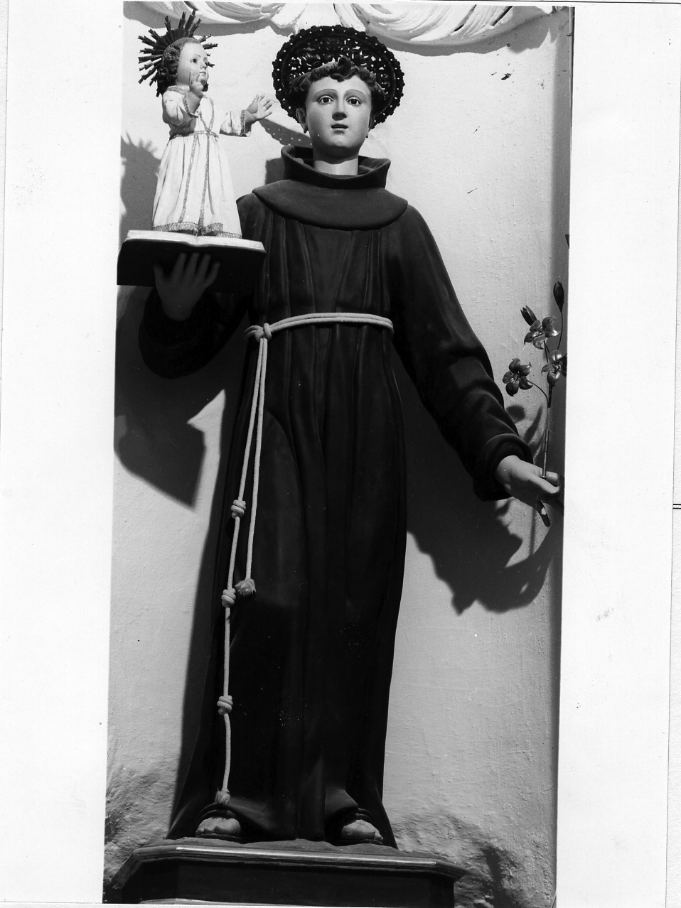 Sant'Antonio da Padova (statua) - bottega campana (inizio sec. XVIII)