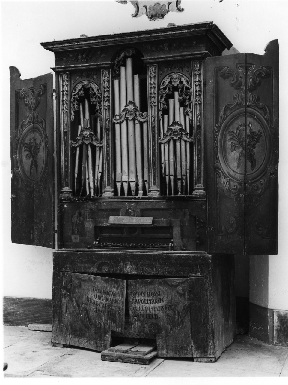 cassa d'organo di Rossi Domenico Antonio (sec. XVIII)