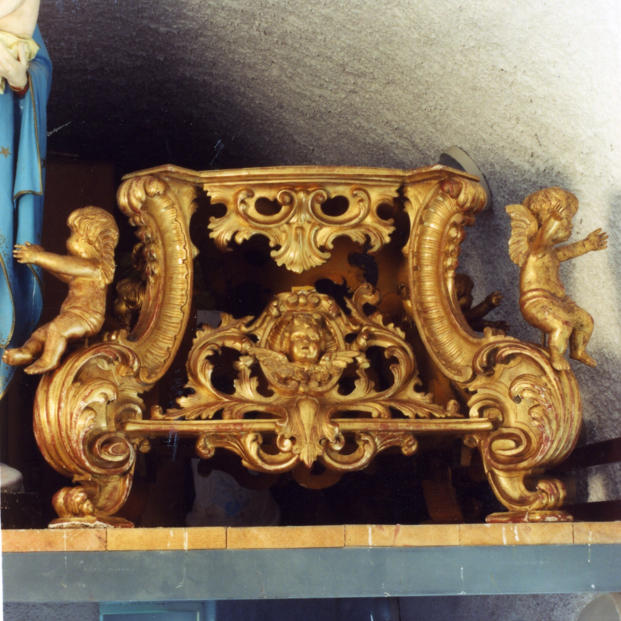 base processionale - bottega napoletana (metà sec. XVIII)