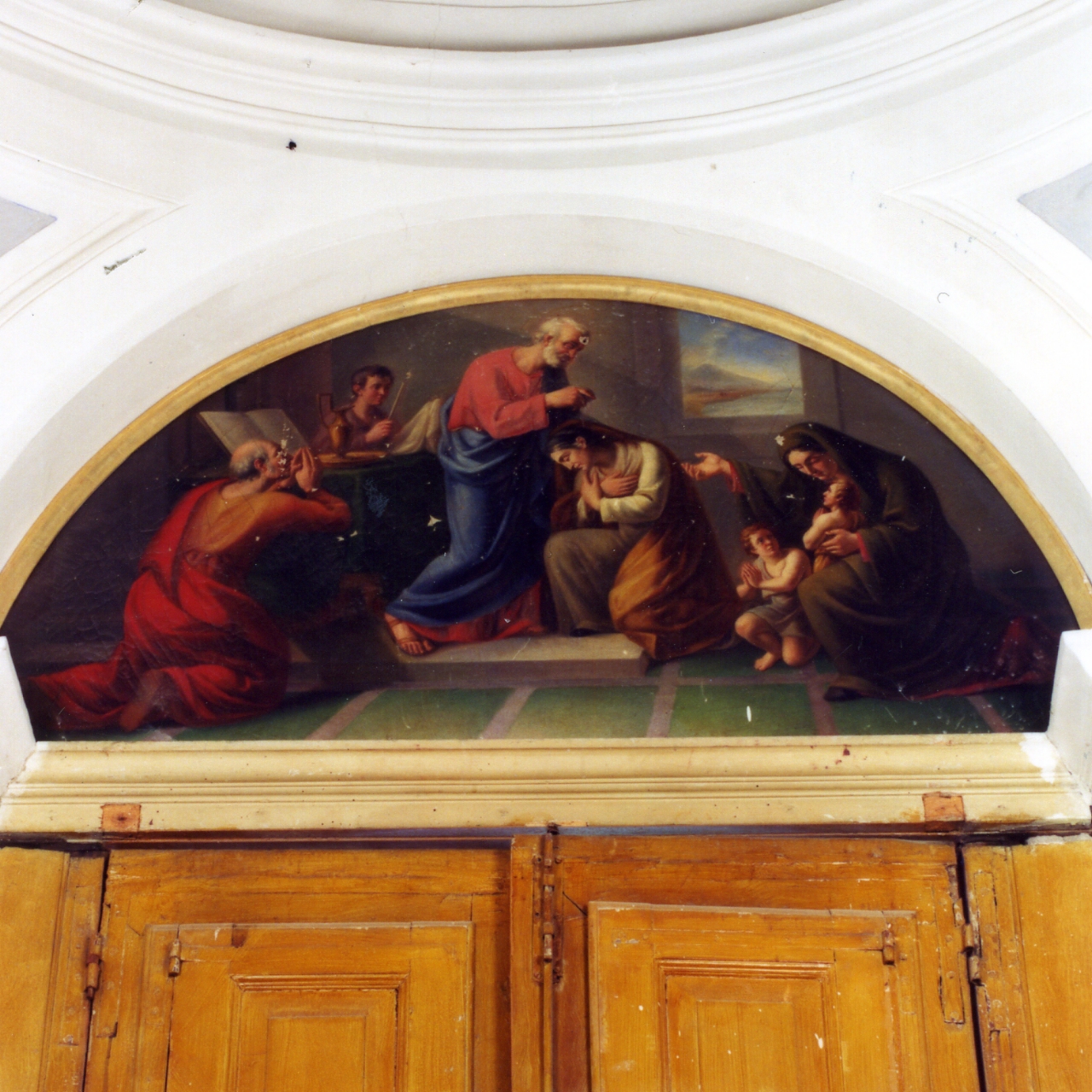 Santi (dipinto) - ambito napoletano (seconda metà sec. XVIII)