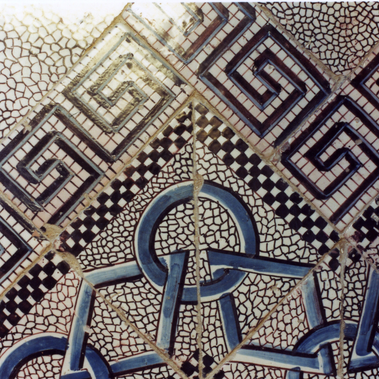 pavimento - bottega napoletana (seconda metà sec. XIX)