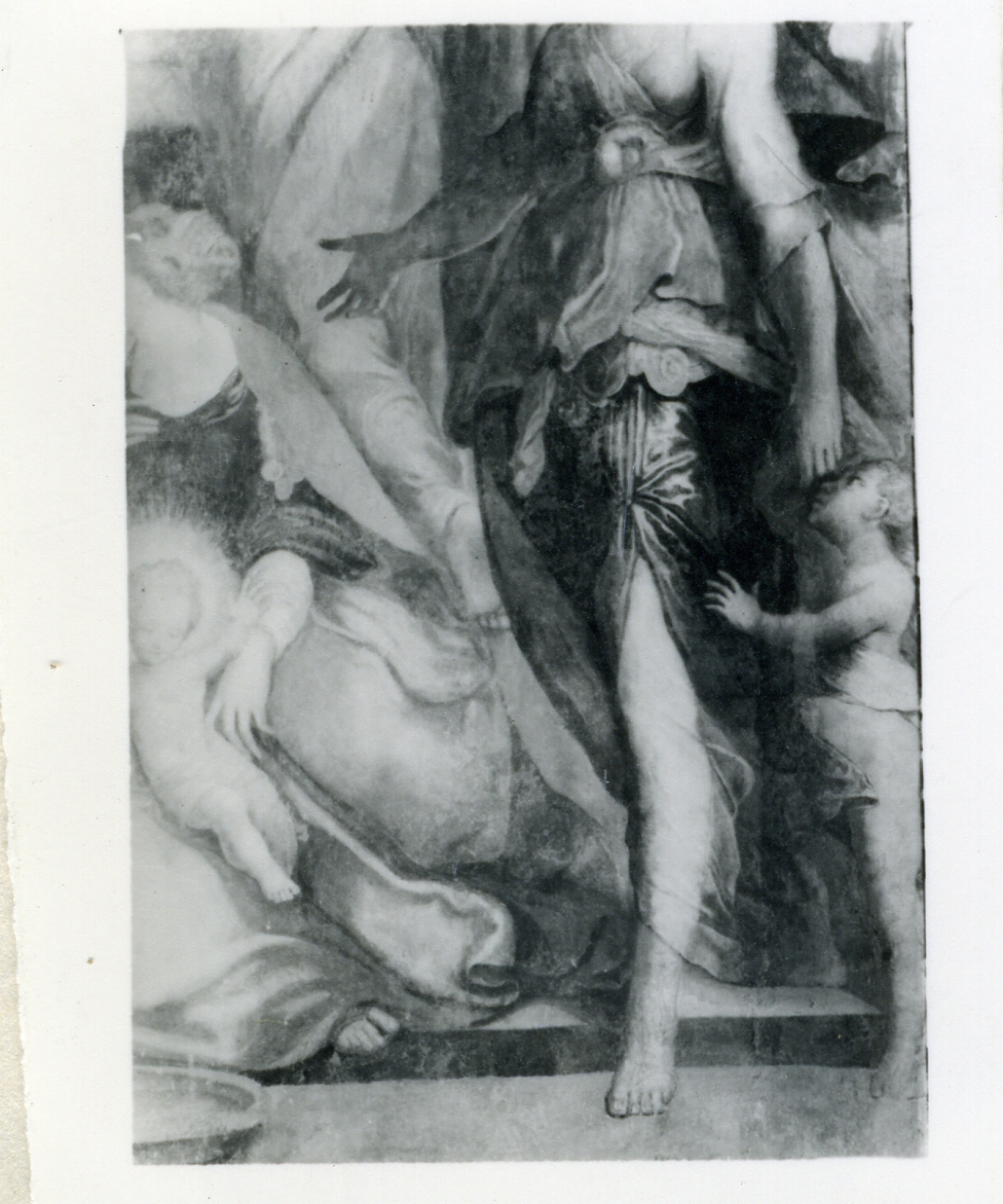 nascita di Maria Vergine (dipinto) di Pino Marco detto Marco da Siena (terzo quarto sec. XVI)