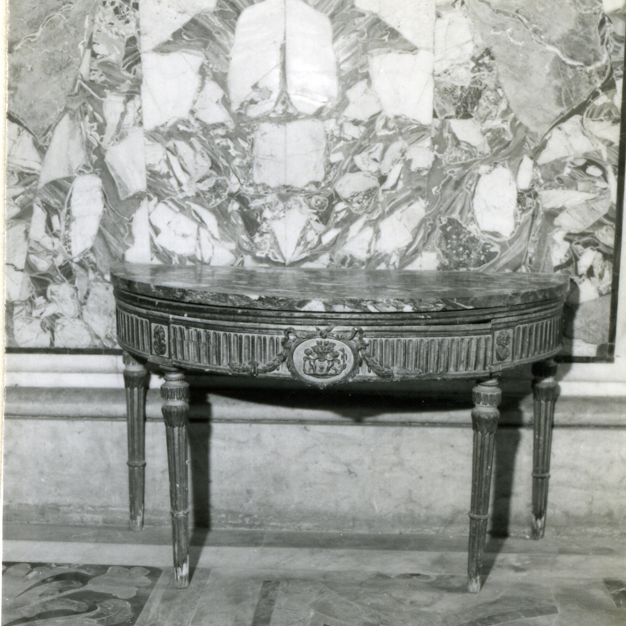 CONSOLE - manifattura napoletana (Seconda metà sec. XVIII)