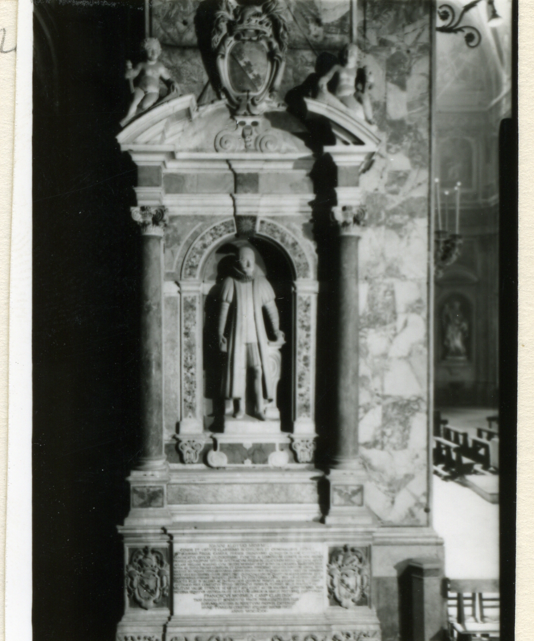 MONUMENTO SEPOLCRALE - AMBITO NAPOLETANO (SECONDO QUARTO sec. XVII)