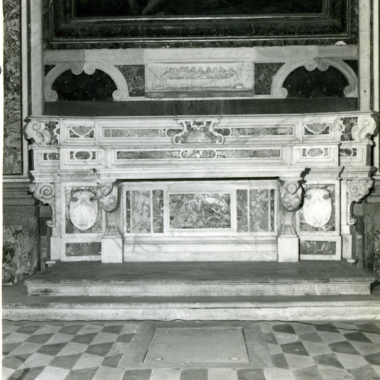 ALTARE - BOTTEGA NAPOLETANA (Seconda metà sec. XVIII)