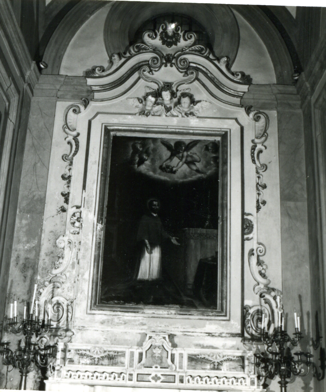 San Carlo Borromeo (dipinto) - ambito napoletano (prima metà sec. XVII)