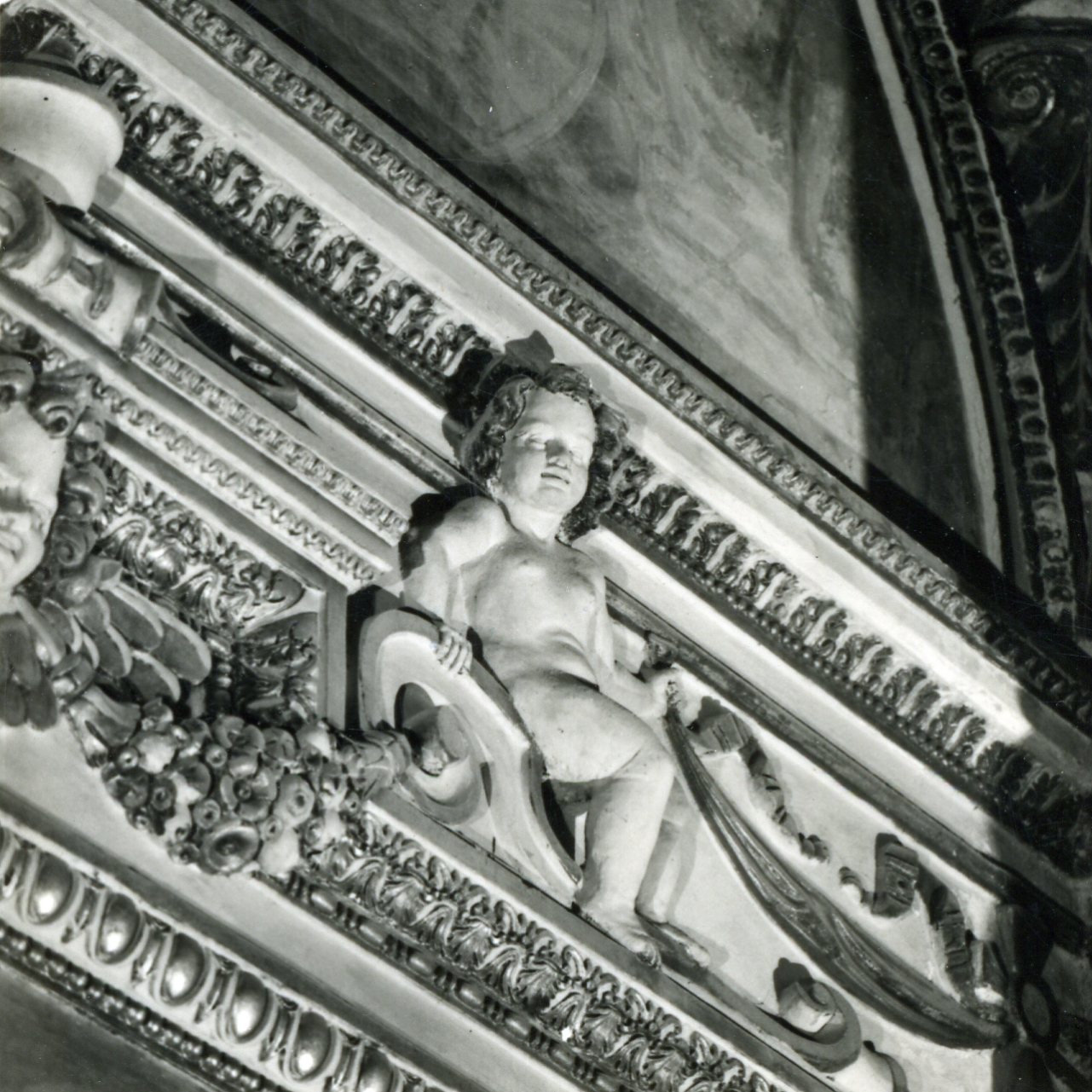 decorazione plastica - bottega napoletana (fine sec. XVI)