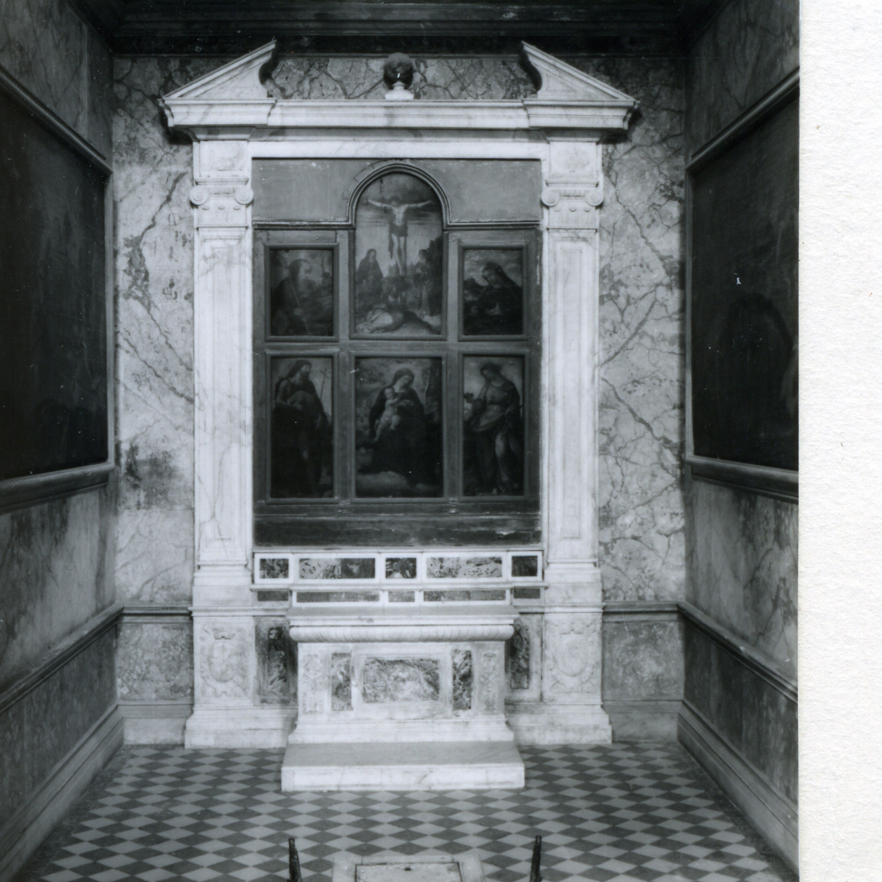 altare - bottega napoletana (metà sec. XVI)