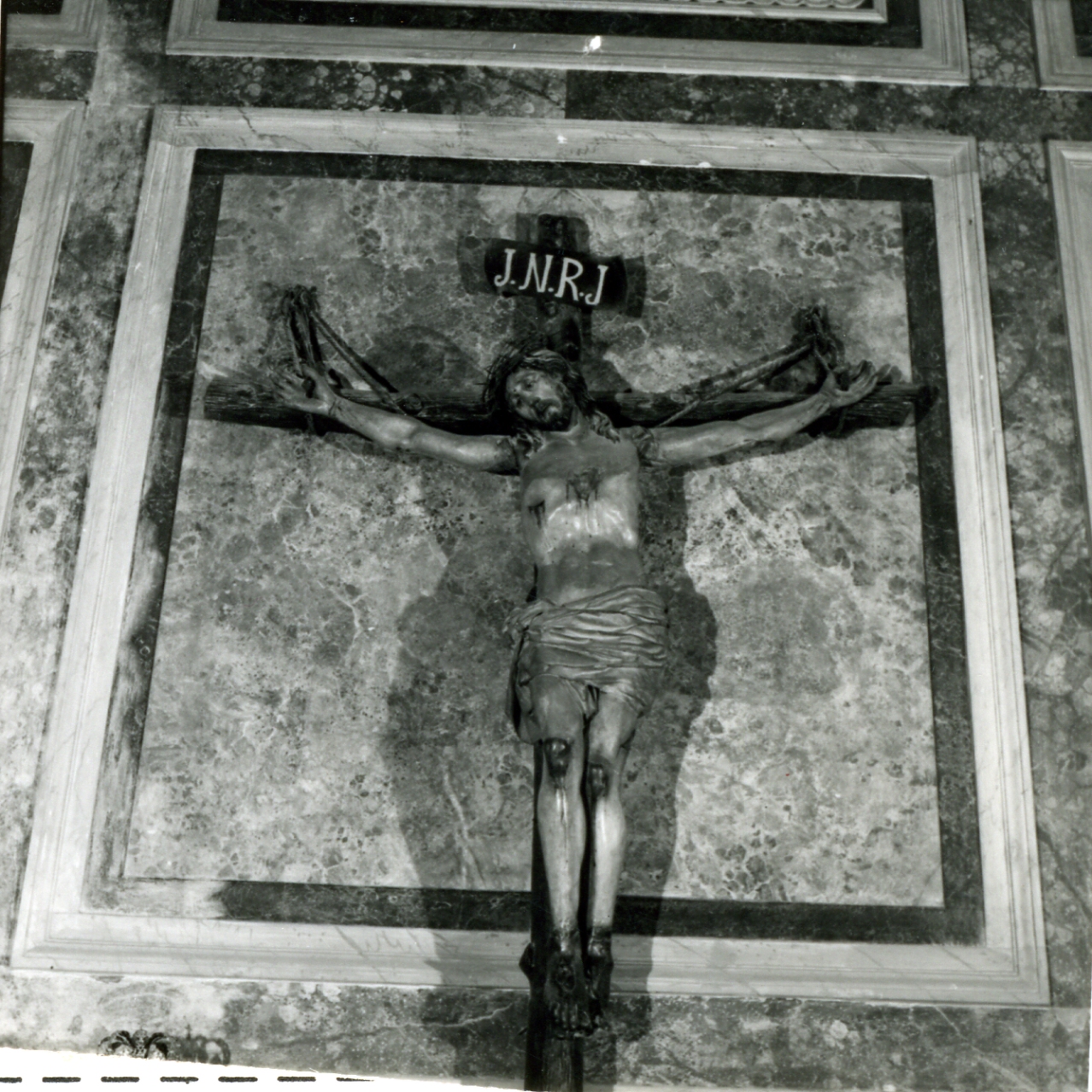 crocifisso - ambito napoletano (fine sec. XVII)