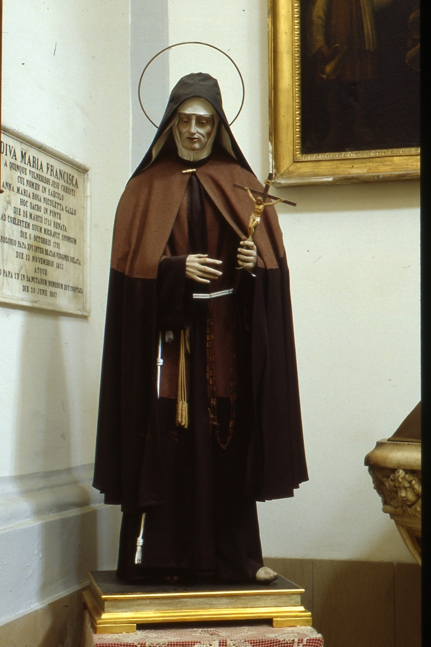 Maria Francesca dalle cinque piaghe (statua) - bottega napoletana (sec. XIX)