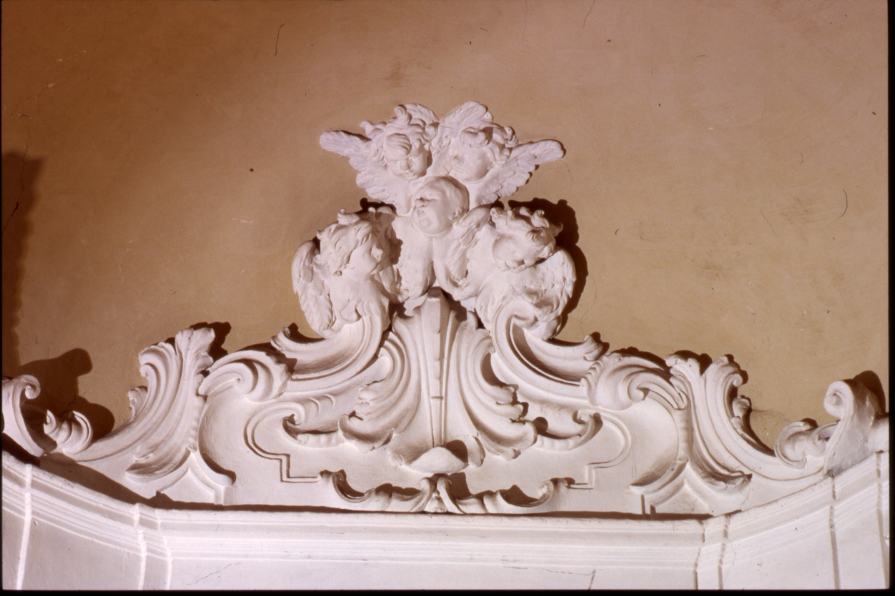putti (decorazione plastica) di Cristiano Giuseppe (primo quarto sec. XVIII)