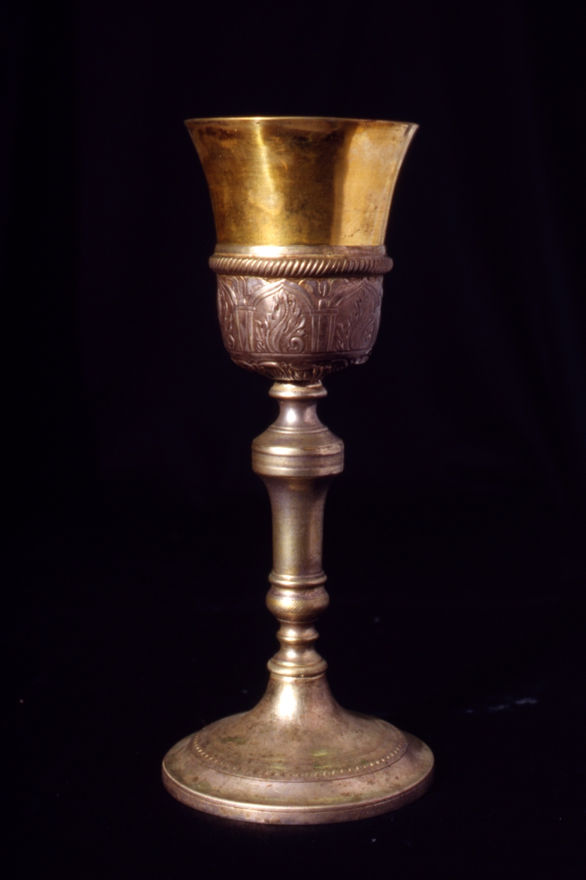 calice - bottega napoletana (fine sec. XIX)