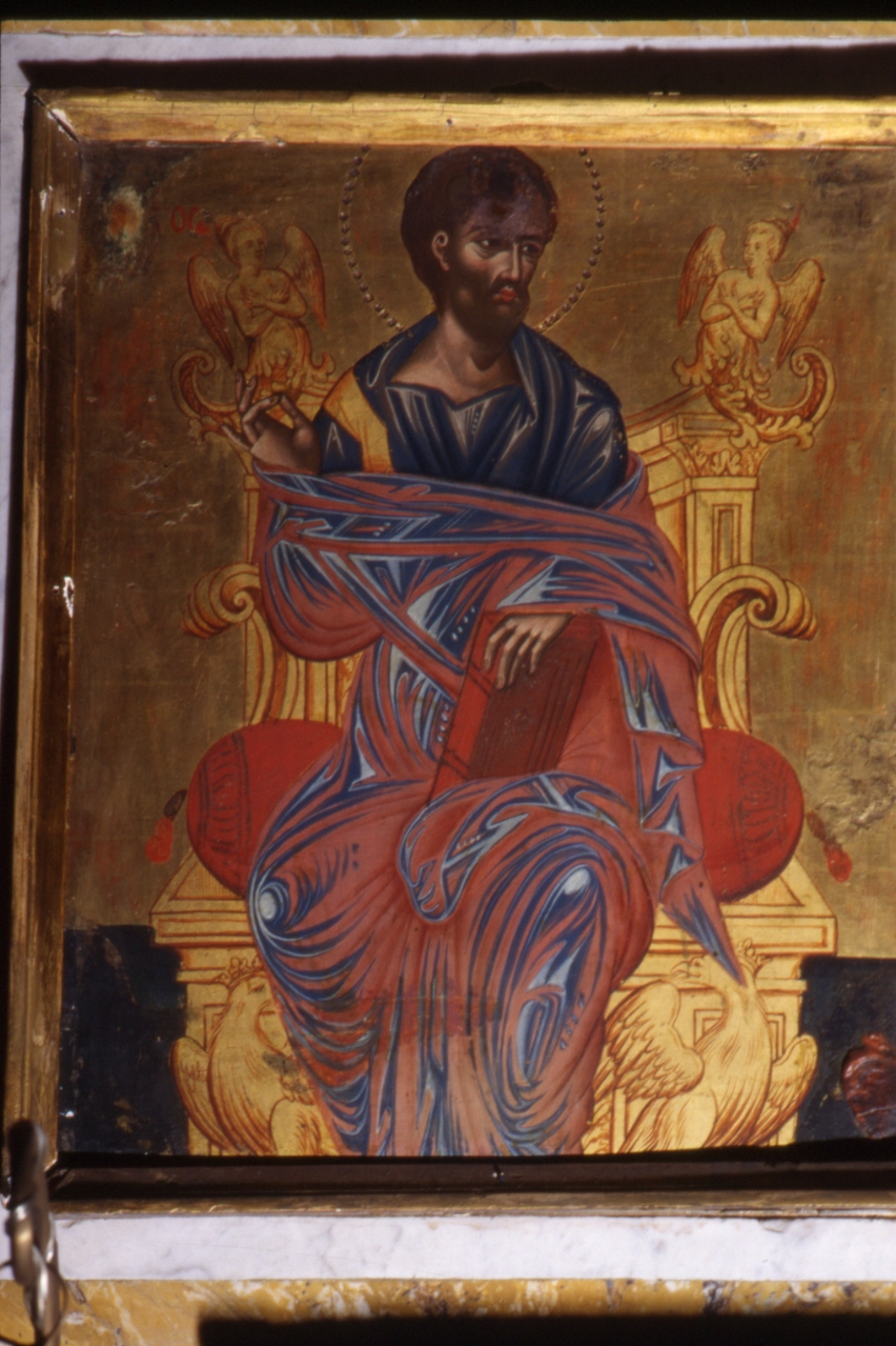 San Luca (dipinto) di Caruso Eustachio (sec. XVIII)