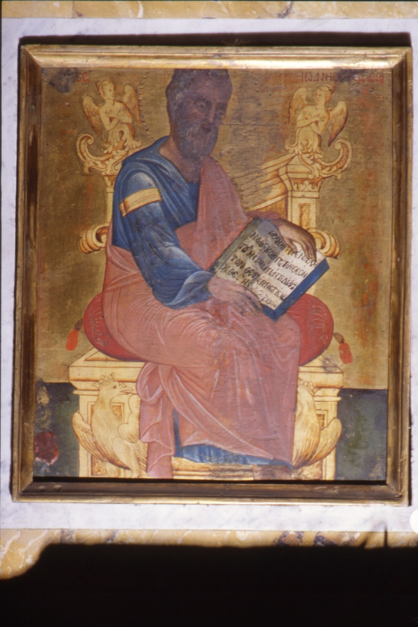 San Giovanni Teologo (dipinto) di Caruso Eustachio (sec. XVIII)