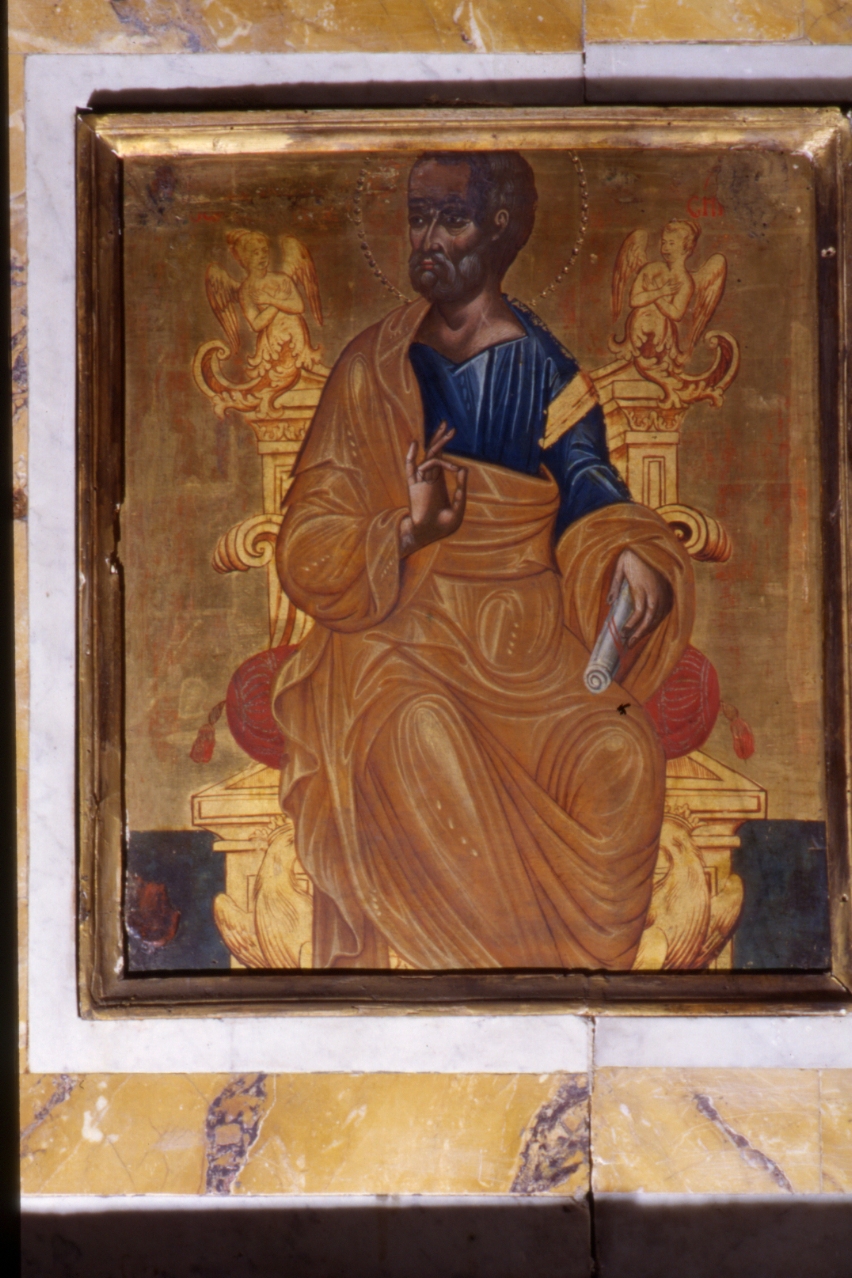 San Simone apostolo (dipinto) di Caruso Eustachio (sec. XVIII)
