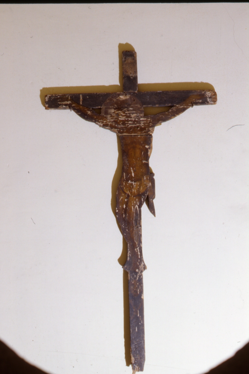 croce dipinta - ambito greco (prima metà sec. XV)