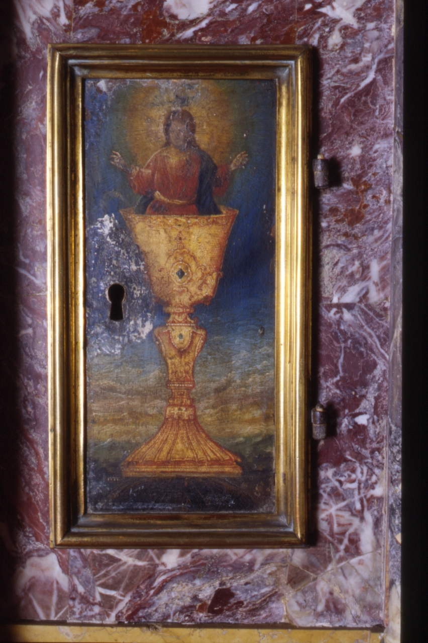 sportello di tabernacolo di Caruso Eustachio (sec. XVIII)