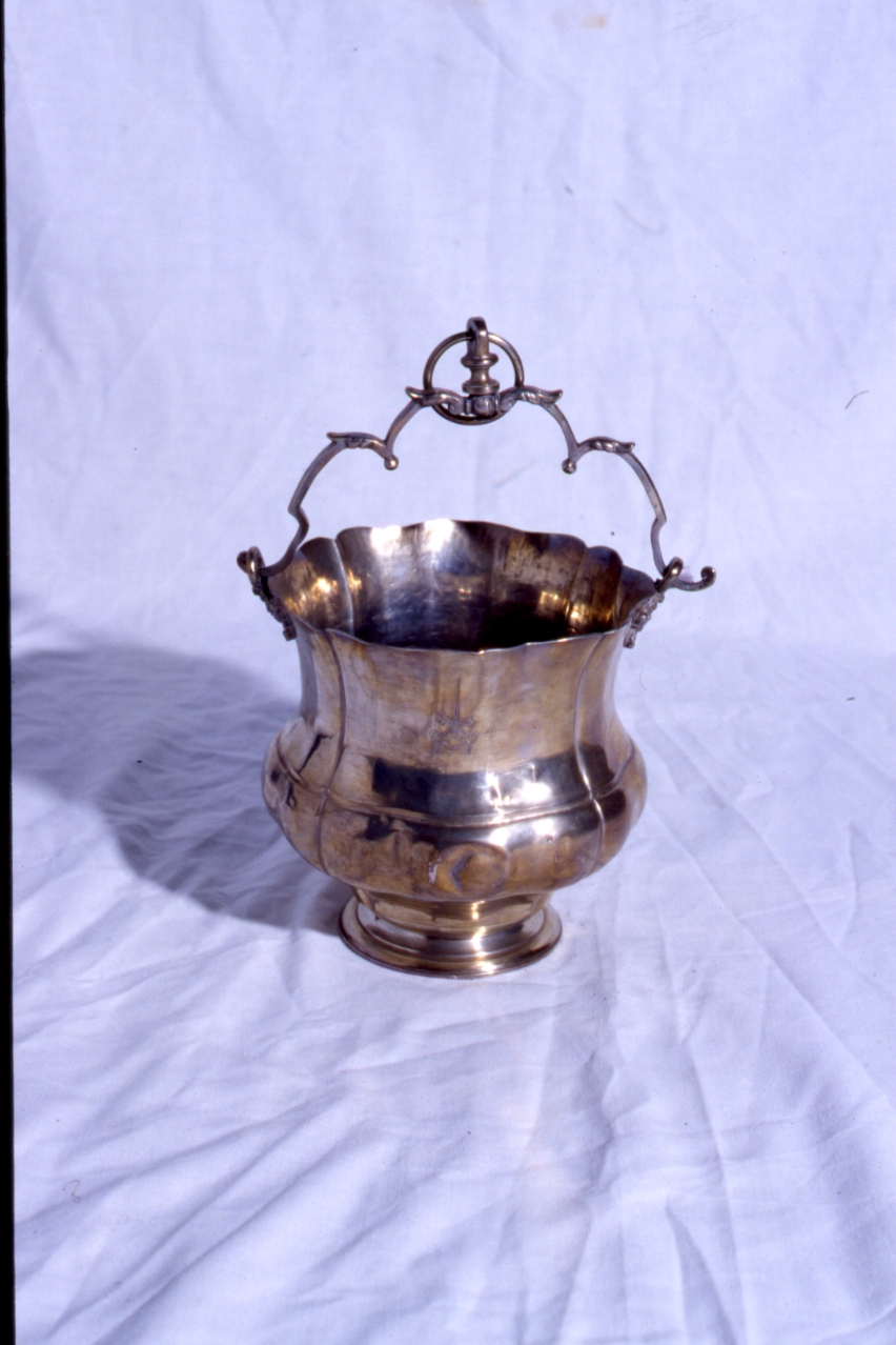 secchiello per l'acqua benedetta - bottega napoletana (sec. XVIII)