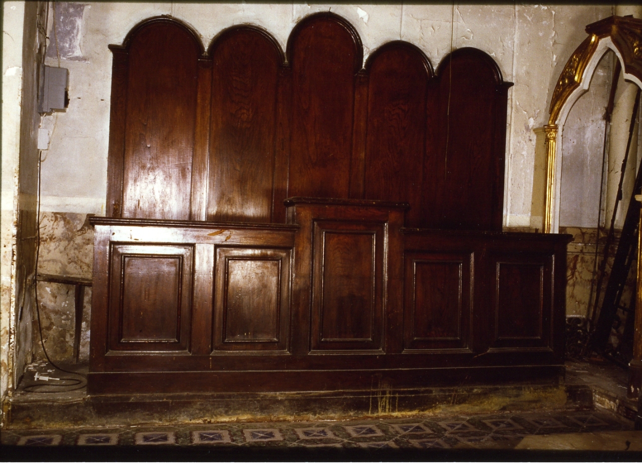 stalli del coro - bottega napoletana (inizio sec. XX)