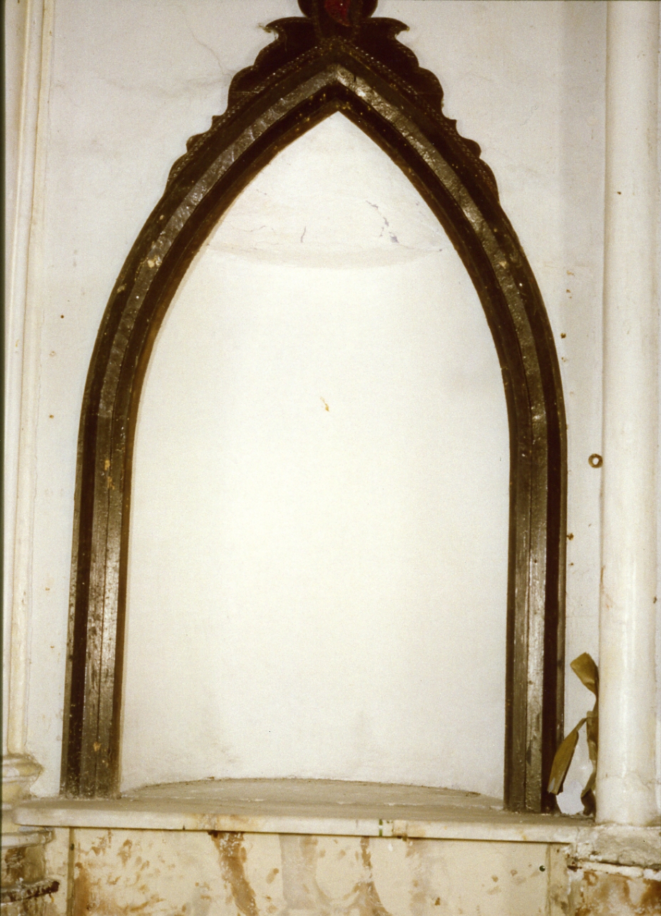 mostra di nicchia - bottega napoletana (seconda metà sec. XIX)