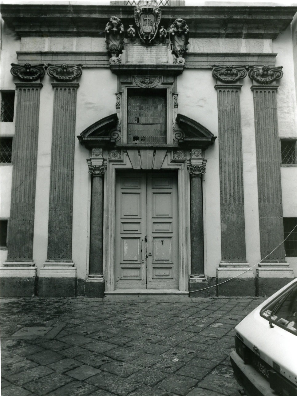decorazione plastico-architettonica - bottega napoletana (sec. XVII)